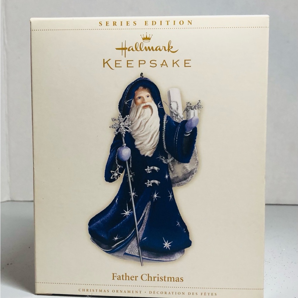 Hallmark Keepsake Father Christmas 3 in series 2006 Ornament